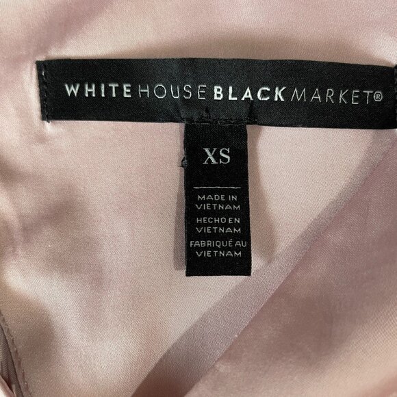White House Black Market Pink Romper XS Coquette Summer Festival Resort Feminine - Picture 3 of 9